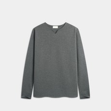 탑보이 V트임 긴팔 티셔츠 MD183