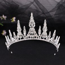 Estella H292 環形冰柱頭飾 2, 銀色(EST213), 1個