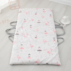 보떼하우스 통째로 빨아쓰는 95도 모달 피그먼트 리버서블 유아 패드, 발레리나, 1개