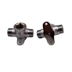 新多多小舖 固定三通 2個一組, 穩固耐用，適用多種水管連接, 5.95 x 3.5cm, 1組