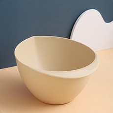 簡約彩色廚房多功能碗 S, 米色, 2個