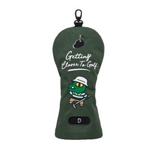 카카오프렌즈골프 어반 솔리드 드라이버커버, 콘, 1개