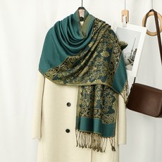 Mabso Shop 高級波西米亞流蘇長版披肩圍巾 BRP1168