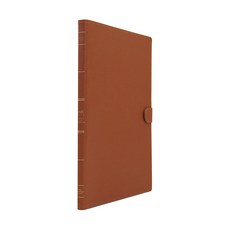 indi 透明文件夾 20頁 棕色, 1個