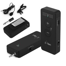 에이포트 MAWING 스마트폰 4극 무선 핀 마이크 송신기 + 수신기 세트 카메라 앰프 듀얼모드, AP422TR