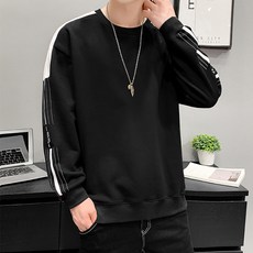 숄더라인 포인트 맨투맨