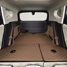 메이튼 가죽 트렁크 매트 풀커버 KK121, 마롱브라운, 기아 디올뉴 셀토스 스피커 무 (26년 2월~)