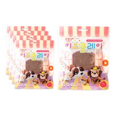 이오 유아용 클레이 5p, 갈색, 50g