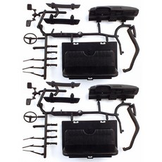 CBT 1:16 比例卡車車身零件組 CBT799271, 黑色, 2套