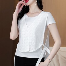POPLARNC 女款泰克斯大尺碼背心 P26SMV022031