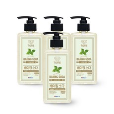 小蘇打羅勒洗碗精, 4個, 500ml