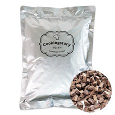 칼리바우트 쿠킹스토리 리얼 다크 청크초코칩, 1kg, 1개