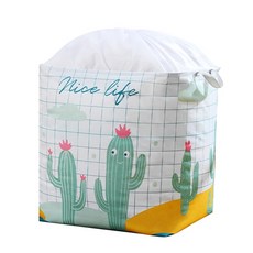 The Whale 大型換季衣物棉被收納袋 仙人掌, 1入, 1個