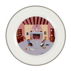 Villeroy & Boch Design Naif 系列沙拉盤 壁爐 21cm, 混色, 1個