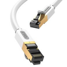 VEnTIOn 威迅 CAT7 SSTP 超高速 Giga 網路線 網路纜線, 1個, 2m, 白色