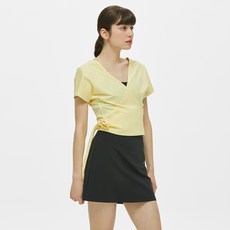 Mullaware 女式反向繫帶短袖 MWSCTS144