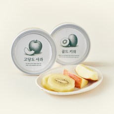 컷팅 고당도 사과&골드키위, 400g, 1세트