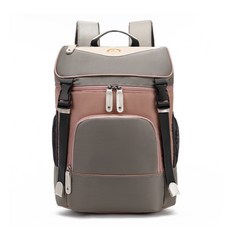 JH Company 腰帶設計大容量後背包, 粉色