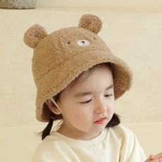 woojooi 毛絨漁夫帽