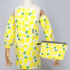 BEBE CHOUETTE 兒童防水圍裙袖套收納袋組