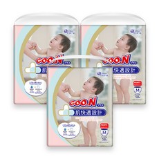 군 플러스 일회용 기저귀 팬티형 남여공용, 중형(M), 174매