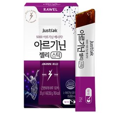 RAWEL Justick精氨酸果凍條, 350g, 1盒