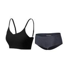 soleil 女童學生款可拆式肩帶內衣 + 三角無痕內褲組