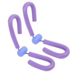 Threesun 多功能居家健身環 2入, 紫色