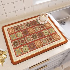 Beulrubokit 高級珪藻土餐具墊 30 x 40 cm, 1個, C款, 1層