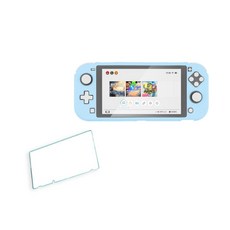 Switch遊戲機保護殼+鋼化玻璃保護貼 R01 06款, 1套, 單品