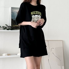 The Mad Moon 女性馬爾濟斯短袖運動服套裝