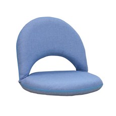 네이처안 휴대용 각도조절 접이식 좌식의자, 블루