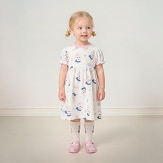 milkmile 雛菊派對兔子連身裙