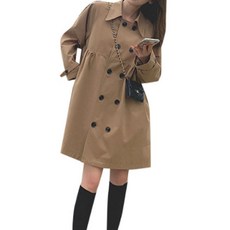 LUNA GLAM 雙排扣孕婦大衣 WER07