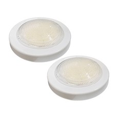 Gaon LED 圓形直射燈 15W, 2個, 日光白（白色）