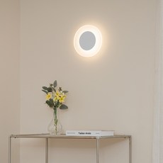 hit LIGHTING LED Pollas壁燈 7W 20 x 3 cm F7005, 白色