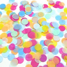 EMOKUBEE 派對碎紙花 40g, 1個, 彩虹混合