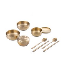 安城陶瓷長壽鈦2人餐具組, 單色, 空氣 2p + 空氣蓋 2p + 碗 2p + 勺子 2 套 + 筷子 2 套