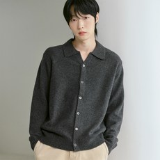 210 edit 男女通用蓬鬆針織翻領開襟衫 ZF4SW093