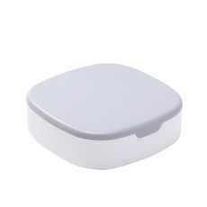 攜帶式飾品盒, 1個, 灰色