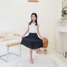 나노핏 여아용 플리츠 치마바지