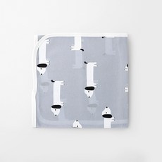 Merebe 臘腸狗印花包巾