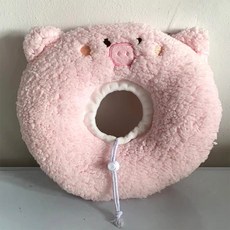 寵物 Wavy Days 羊羔絨軟墊頸圈, 1個, 豬