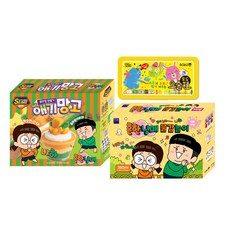 보아스린 흔한남매 애기망고 슬라임 만들기 + 물감놀이 B타입 + 요술펜, 혼합색상, 1세트