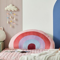 Modern House 柔軟觸感頭部靠墊, 彩虹