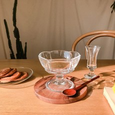 Cosette花朵花式咖啡杯, 透明, 1個