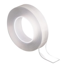 超強力雙面膠帶 3cm x 3m, 透明, 1個