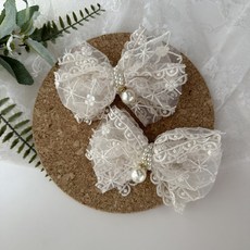 BEASOL 女童蕾絲大蝴蝶結2件組