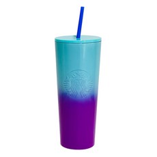 스타벅스 튤립 콜드컵, 에메랄드 퍼플, 710ml, 1개