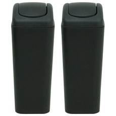 Wind Ansing Trash 8L, 黑色的, 2個